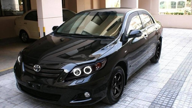 Оптика на Toyota Corolla 120