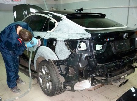 Перекраска станка, этапы работы