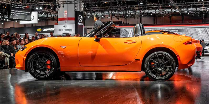 Представлена ​​новая Mazda MX5 Miata