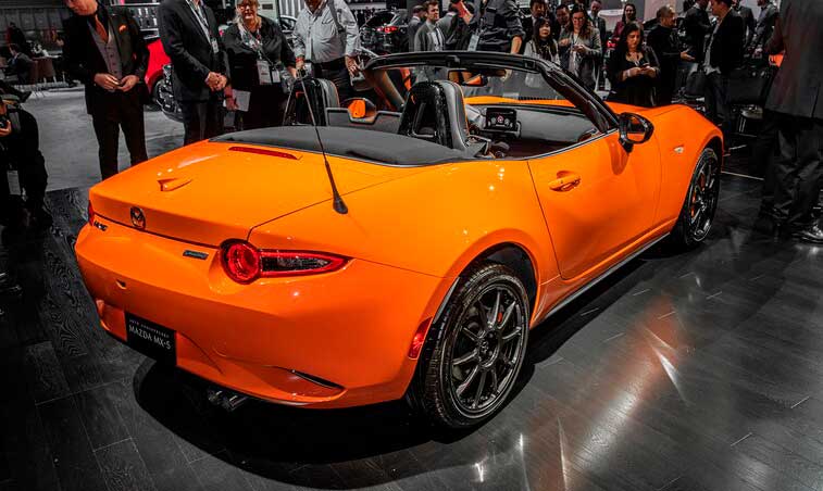 Представлена ​​новая Mazda MX5 Miata