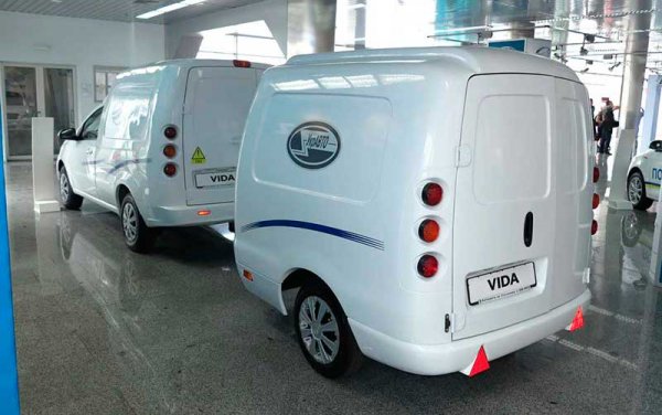 Производитель ЗАЗ представил новый газовый фургон VIDA