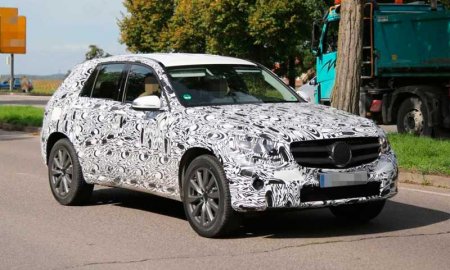 Прототип Mercedes-Benz GLC «засветился» перед линзами фотографических фонарей