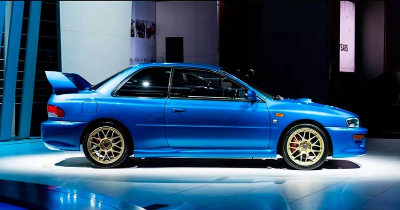 продается редкое купе SUBARU Impreza с индексом 22B STI