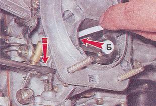 Регулировка карбюратора ВАЗ 2107