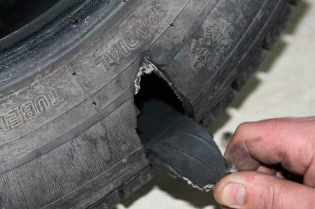 Ремонт бокового пореза шины своими руками