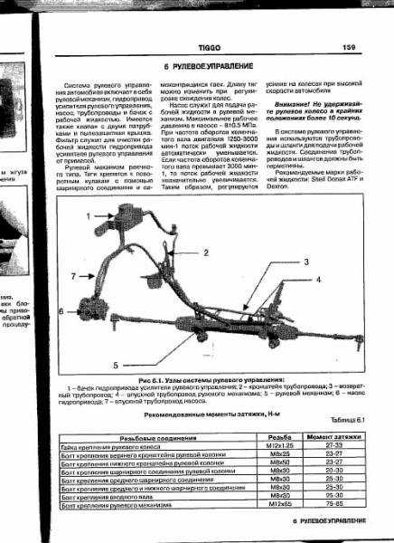 Ремонт Chery Tiggo — руководство от производителя