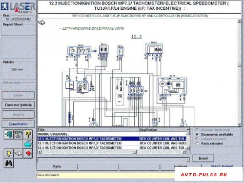 Ремонт и эксплуатация Peugeot LASER v6.5