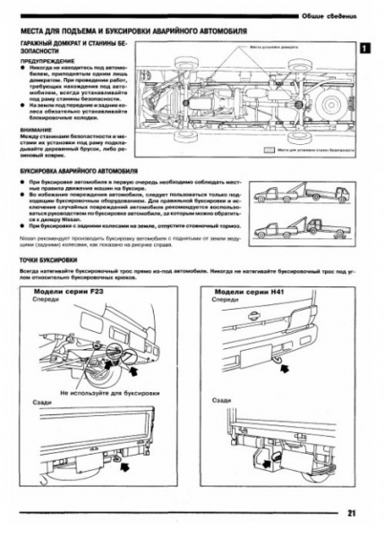Ремонт, эксплуатация и обслуживание Nissan Atlas, Condor 1984-1996 гг