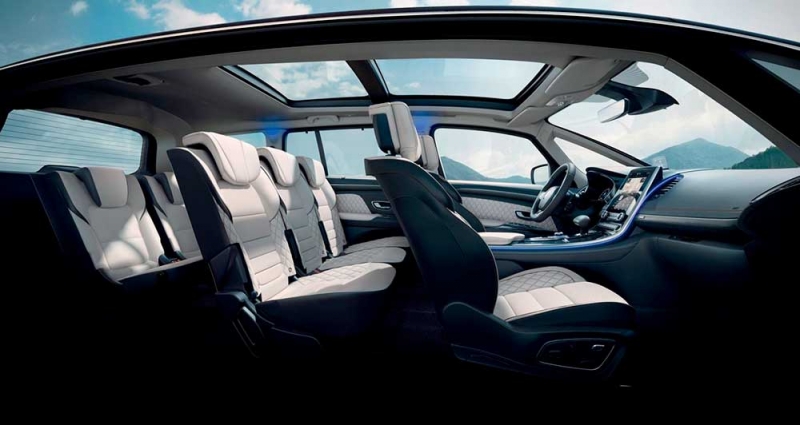 Renault Espace 5 – обновленный минивэн с поворачиваемыми задними колесами