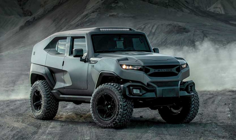 REZVANI TANK - Представлен самый мощный внедорожник в мире
