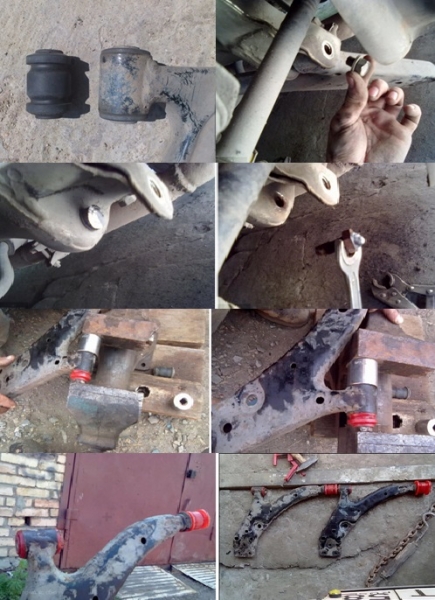 Рычаги и сайлентблоки на Toyota Corolla 120