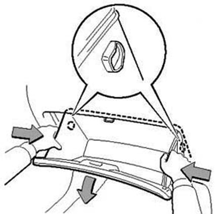 Фильтр салонный на Corolla 120