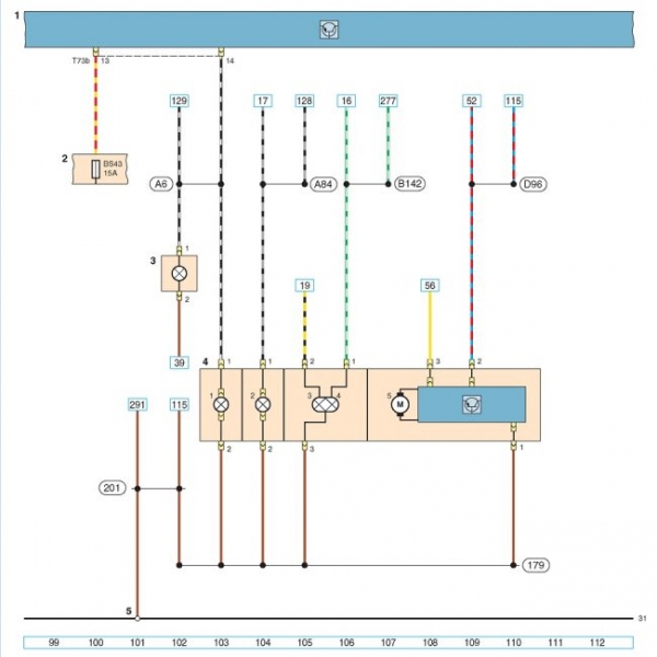 Схема Volkswagen Polo