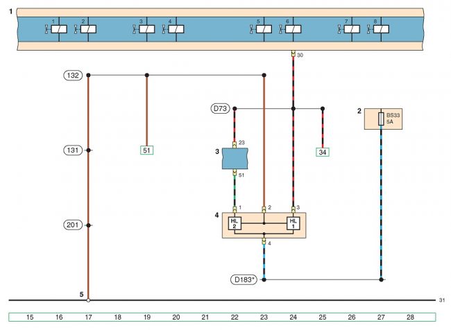Схема Volkswagen Polo