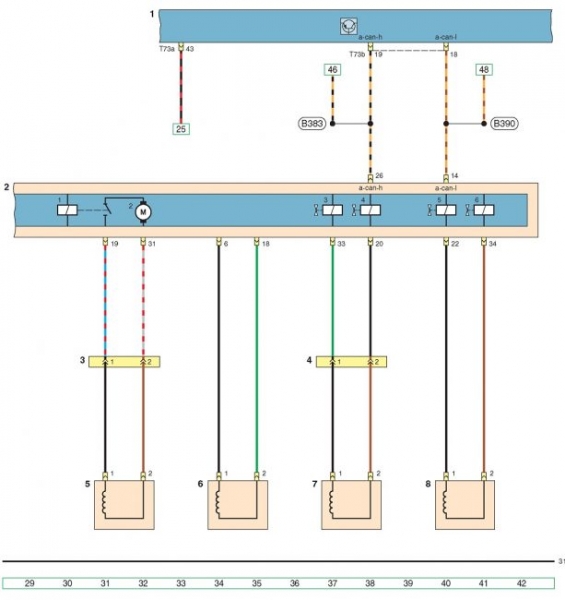 Схема Volkswagen Polo