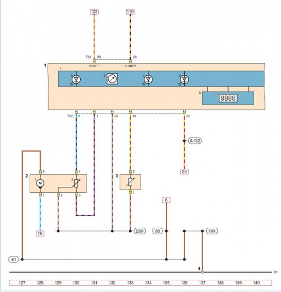 Схема Volkswagen Polo