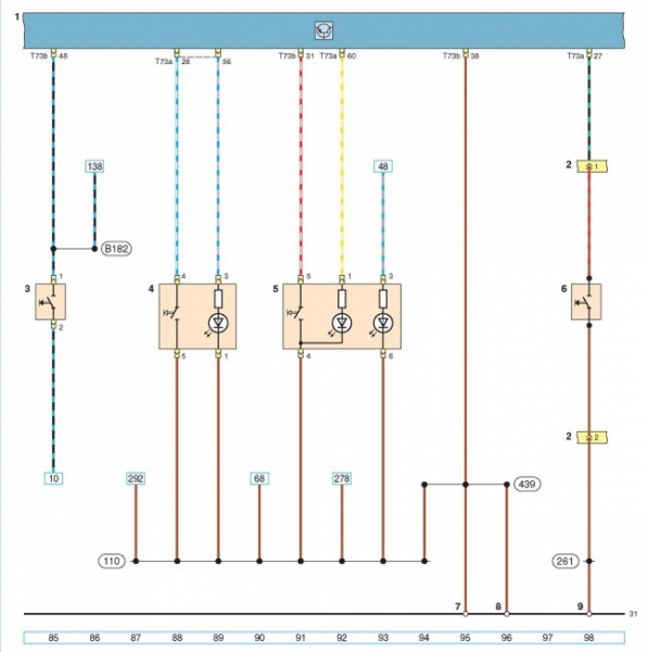 Схема Volkswagen Polo