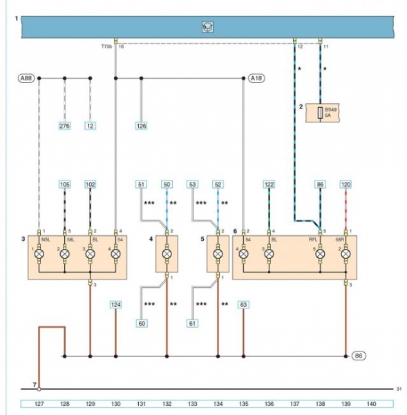 Схема Volkswagen Polo
