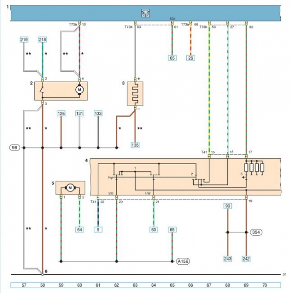 Схема Volkswagen Polo