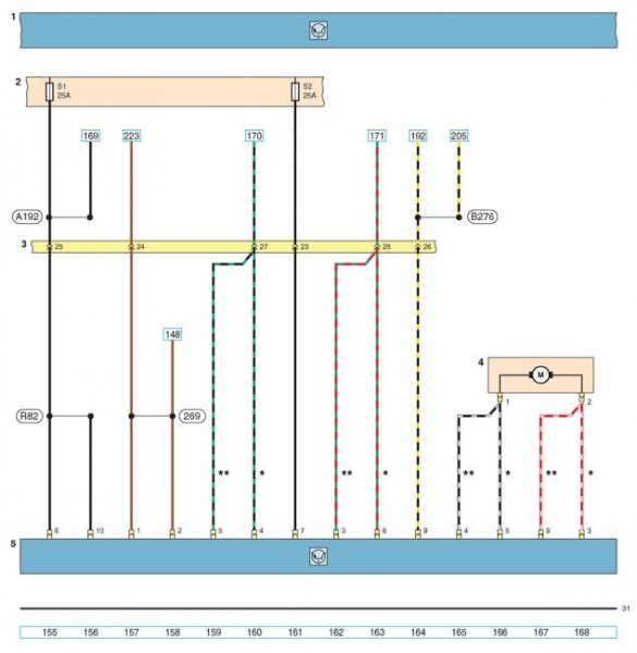 Схема Volkswagen Polo