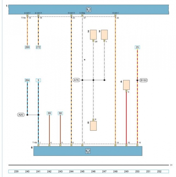 Схема Volkswagen Polo