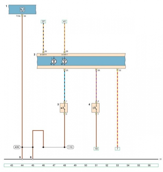 Схема Volkswagen Polo