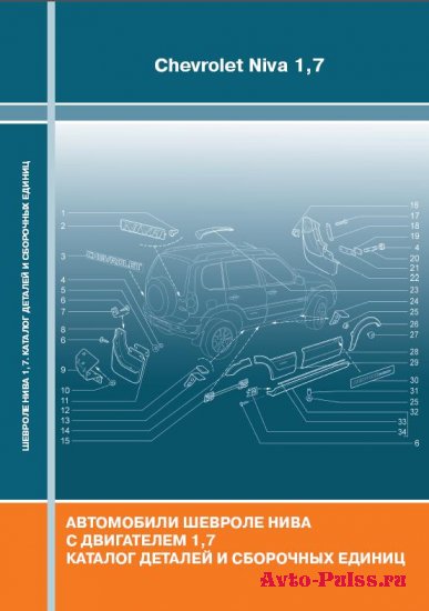 Шевролет Нива каталог запасных частей