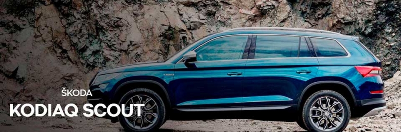 Skoda Kodiaq Scout 2020 - настоящий медведь гризли на дорогах России