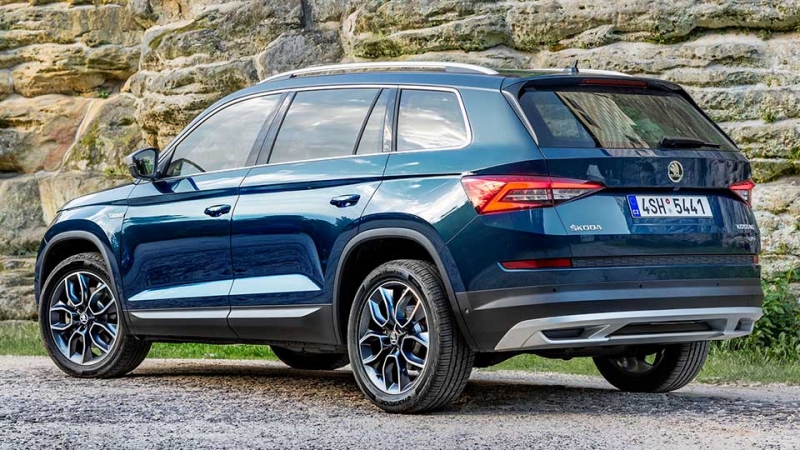 Skoda Kodiaq Scout 2020 - настоящий медведь гризли на дорогах России