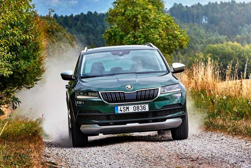 Skoda Kodiaq Scout 2020 - настоящий медведь гризли на дорогах России