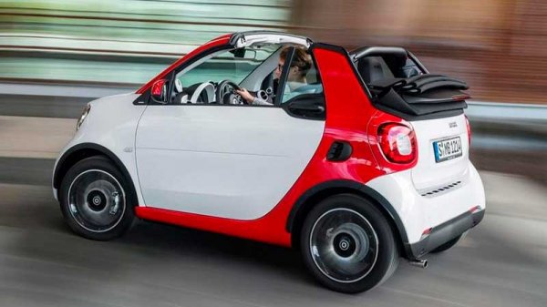 Smart Two Cabrio - дорогая малолитражка