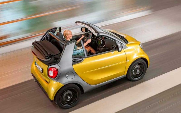 Smart Two Cabrio - дорогая малолитражка