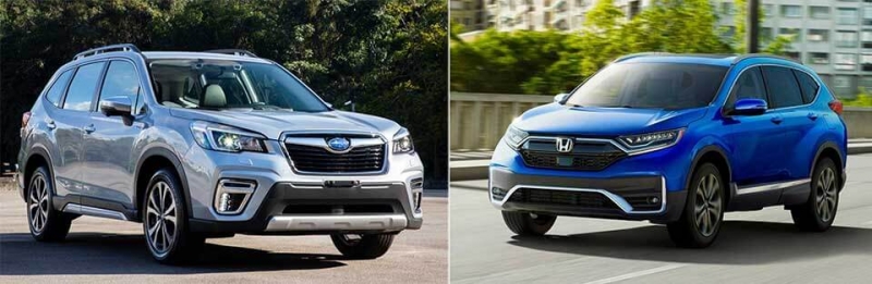 Сравнение Honda CR-V и Subaru Forester: что выбрать?