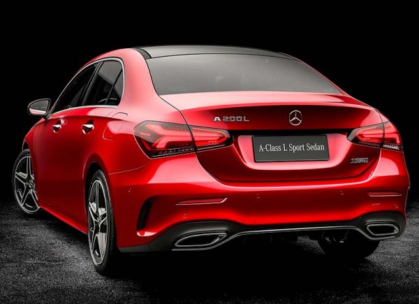 Стали известны российские цены на седан Mercedes-Benz A-Class 2019 года