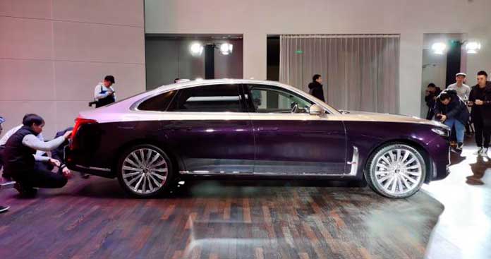 Старейший бренд Китая представил новый люксовый седан
