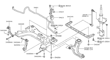 Стойки стабилизатора на Nissan Qashqai