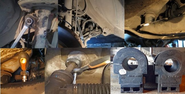 Стойки стабилизатора на Nissan Qashqai