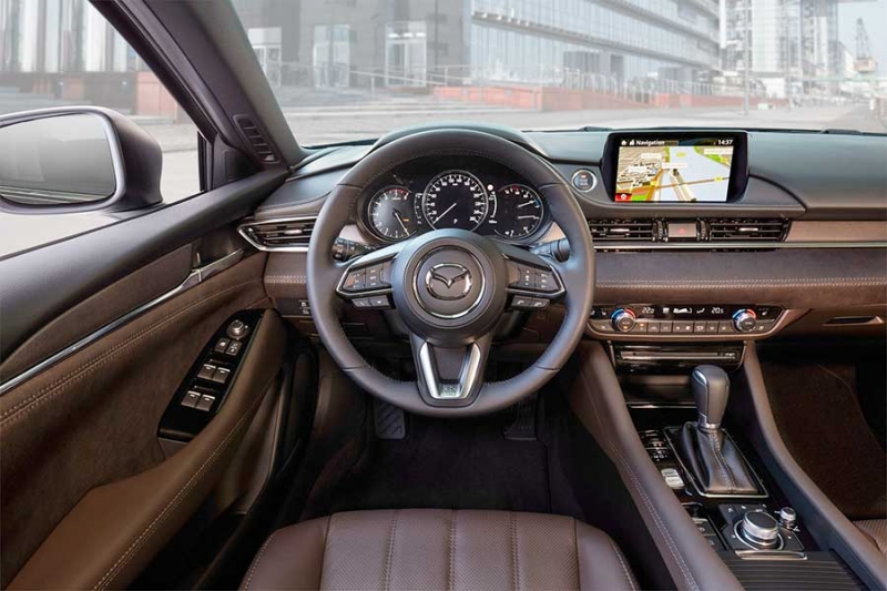 Дорожные испытания новой Mazda 6 2019