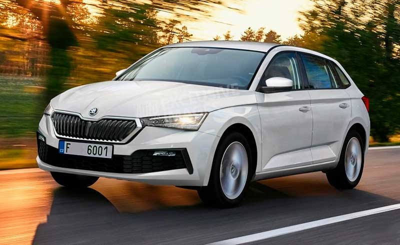 Дорожные испытания новой Skoda Scala 2020 с 1,6-литровым турбодизелем