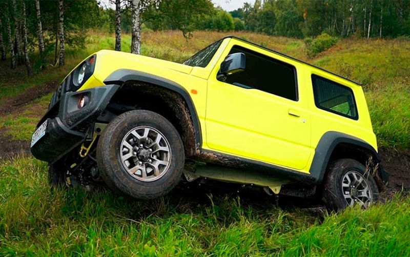 Дорожный тест Suzuki Jimny - невозможно повернуть