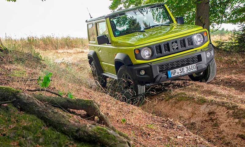 Дорожный тест Suzuki Jimny - невозможно повернуть