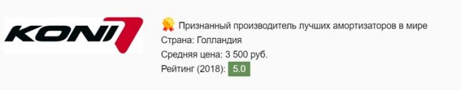 Лучшие амортизаторы для амортизаторов