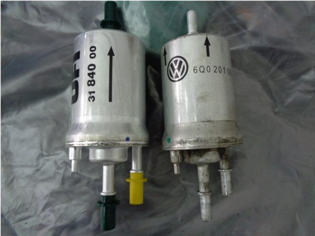 Топливный фильтр Volkswagen Polo