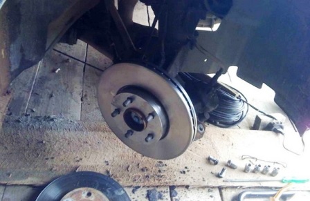 Тормозные диски на Ford Focus