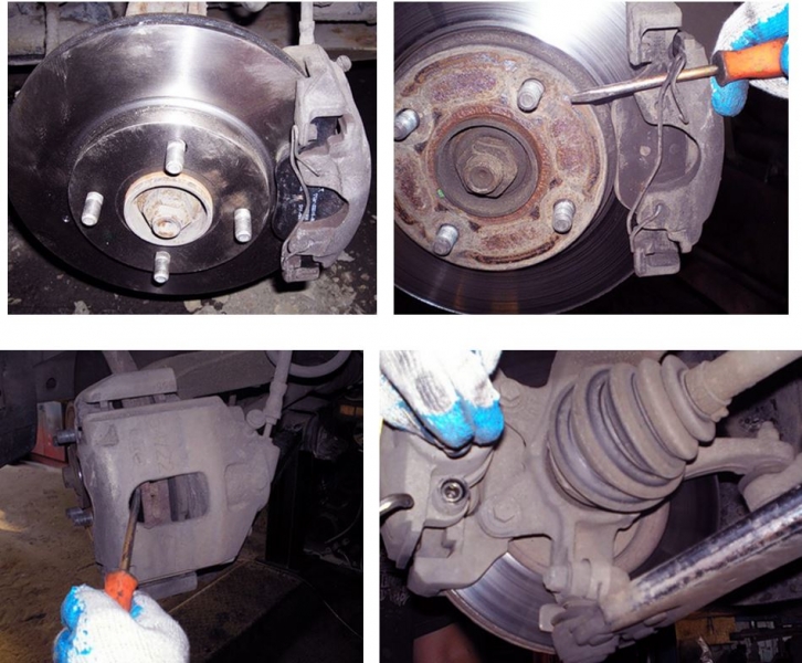 Тормозные колодки на Ford Fiesta