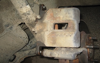 Тормозные колодки на Honda Civic