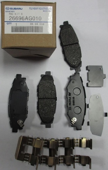 Тормозные колодки на Subaru Outback