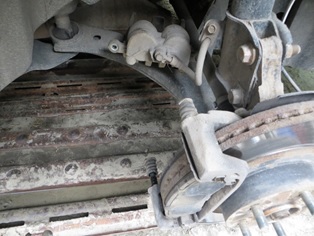 Тормозные колодки на Subaru Outback