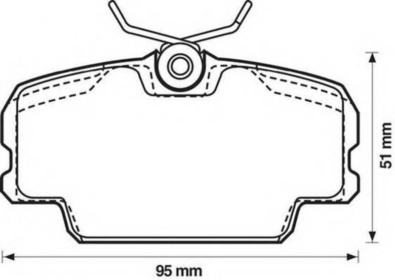 Тормозные колодки SCT