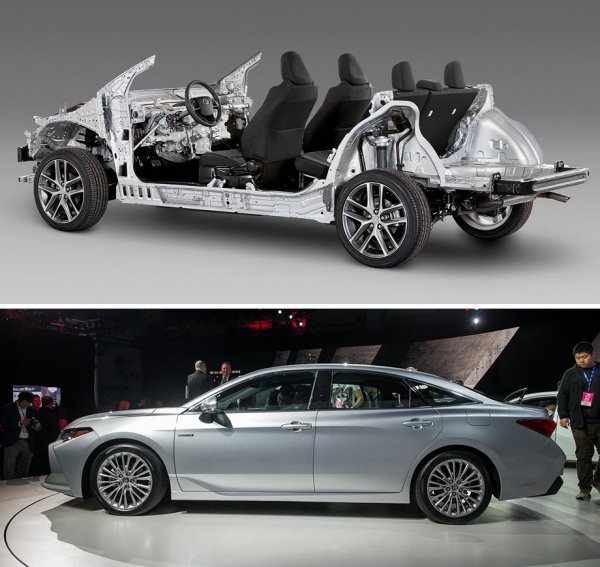 Toyota Avalon 2019 – новая 5 генерация автомобиля с гибридными двигателями